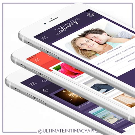 increasing intimacy with the ultimate intimacy app