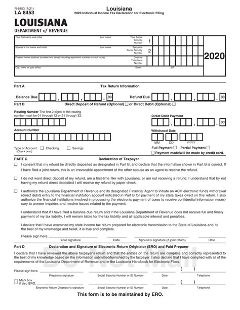 2021 Investment Declaration Form Fillable Printable Pdf And Forms