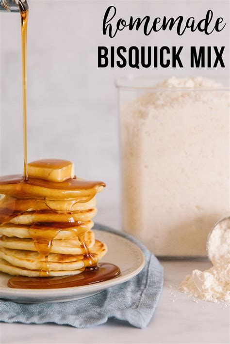 This Homemade Make Ahead Bisquick Copy Cat Mix Is Amazing Biscuits