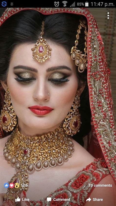 Pin By Jeetsingh On Eye Make Up Glam Pakistani Bridal Makeup Bridal Makeover Pakistani Bridal