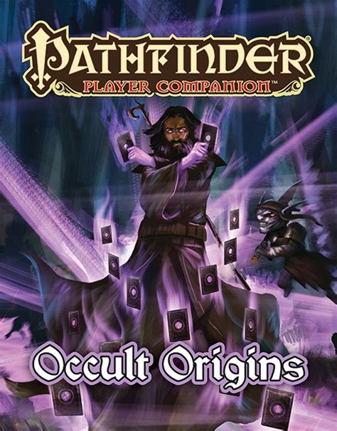 Elf (advanced race guide pg. Pathfinder Player Companion: Occult Origins 9461 - RPG Roleplaying » Pathfinder » PF Player ...