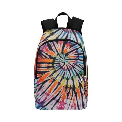 Buy Colorful Tie Dye Swirl Design Casual Daypack Travel Bag College