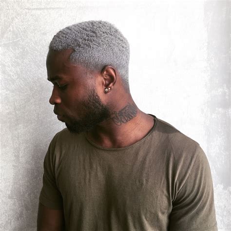 Black Men With Grey Hair Dye 12 Cute Hairstyle Ideas For Medium