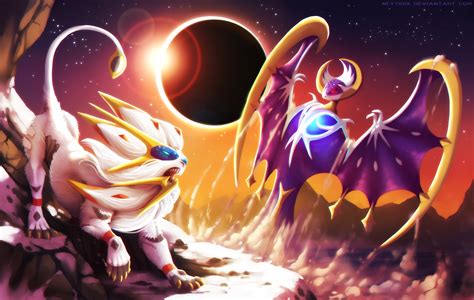 Download Pokémon Sun And Moon Lunala Pokémon Solgaleo Pokémon Video