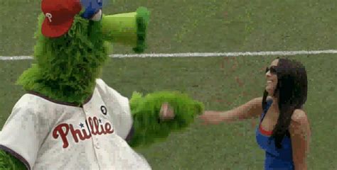 phillies mascot philly phanatic s find and share on giphy share the best s now