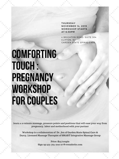 Comforting Touch Pregnancy Workshop For Couples 1 1