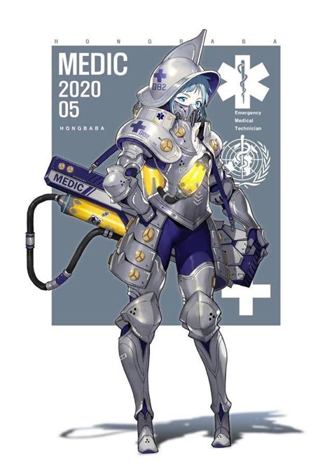 Medic By Hong Soon Jae Armoredwomen In 2021 Anime Medic Character