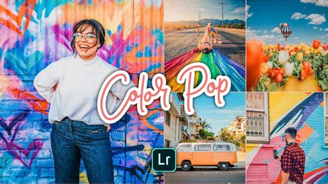 While presets are popular for setting looks on social media, they are also practical to use. Color Pop Presets | Lightroom Mobile Preset Free DNG - YouTube
