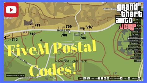 Postal Code Map Fivem - revlasopa