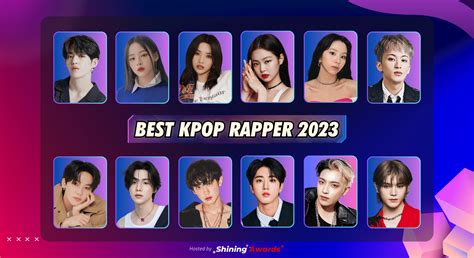 Best Kpop Rapper 2023 Shining Awards