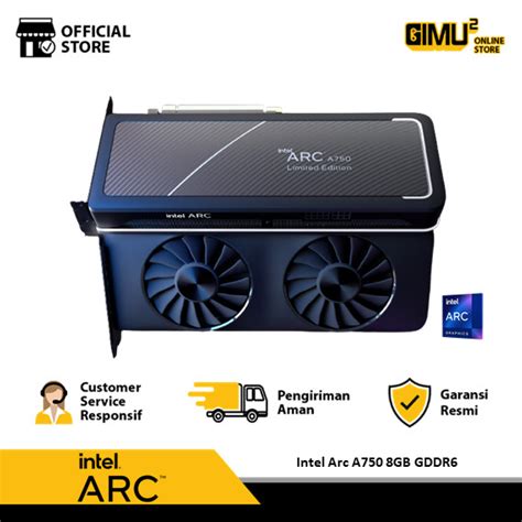 Jual Intel Arc A750 Limited Edition Vga 8gb Gddr6 Graphic Card Gaming