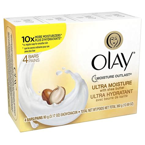 Great savings & free delivery / collection on many items. Olay Ultra Moisture Beauty Bar Soap with Shea Butter - 3 ...