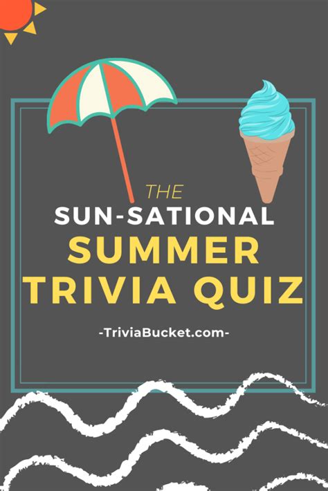 Summer Trivia Questions And Answers Printable