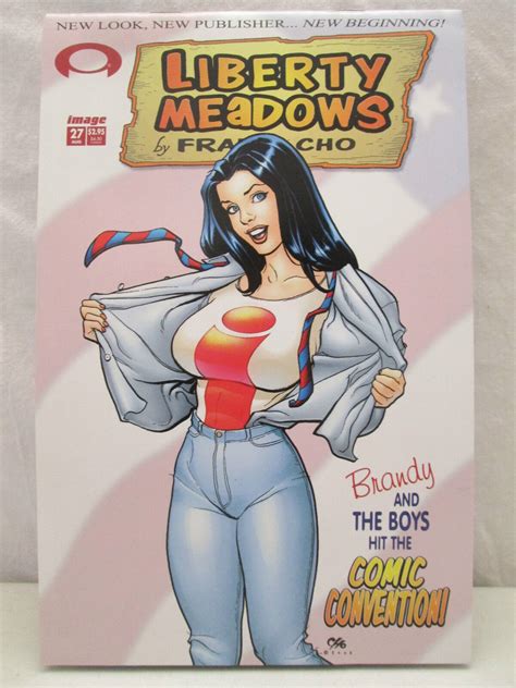 Liberty Meadows Vol Frank Cho Brandy And The Boys Hit The Comic Convention Ebay