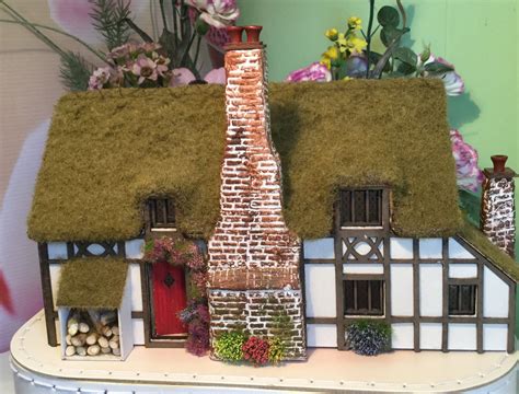 excited to share the latest addition to my etsy shop 1 48 quarter scale tudor thatched