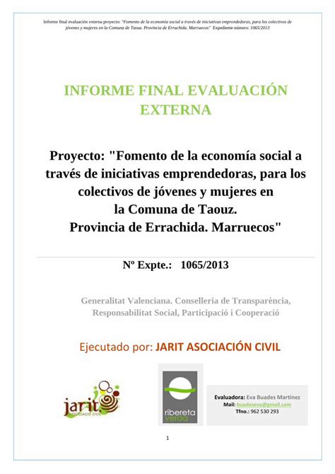 Pdf Informe Final EvaluaciÓn Externa Jarit Dokumentips