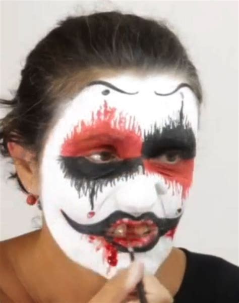 Kannst du einen clown malen? Den Horror Terror Grusel Clown Schminken | Schminken ...