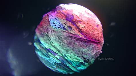 Colorful Planet On Behance