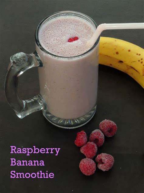 Raspberry Banana Smoothie Cook N Click