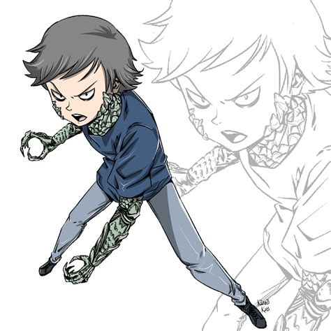 Boy With Strange Skinned Kazeo K Zo Illustrations Art Street