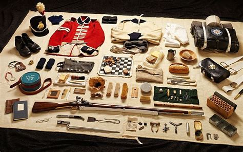 Inventories Of War Soldiers Kit From 1066 To 2014 British Soldier