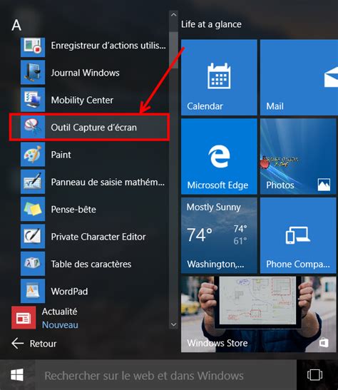 Comment Prendre Des Captures Décran Avec Loutil De Capture De Windows