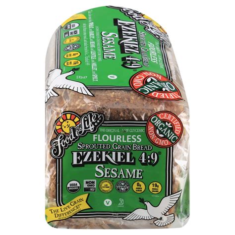 It is very difficult to find low sodium sprouted organic breads and this particular product is your best choice for customers looking for low sodium options. Save on Food For Life Ezekiel 4:9 Bread Sprouted Grain ...