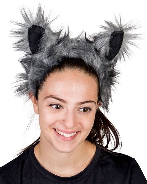 Wolf Ears For Wolf Costume Cosplay Woods Forest Animal Pretend Play