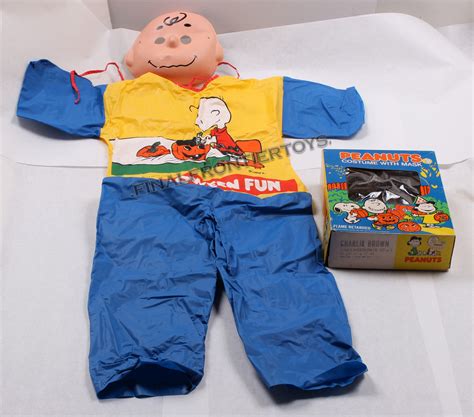 Charlie Brown Childrens Costume Peanuts Mib C 75