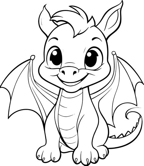 Dragon Coloring Book Super Fun Coloring Pages Of Cute And Friendly