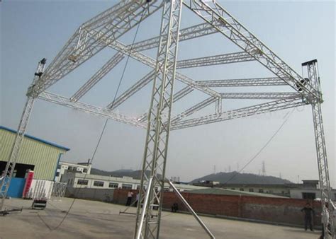 Ground Support Truss System With Performance Stage Tentandtrussandstage