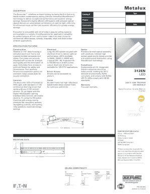 Fillable Online Encounter Metric En X Led Ld Specification