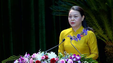 Nguyen Thi Thu Ha Elected Secretary Of Ninh Binh Provincial Party Committee Communist Party Of