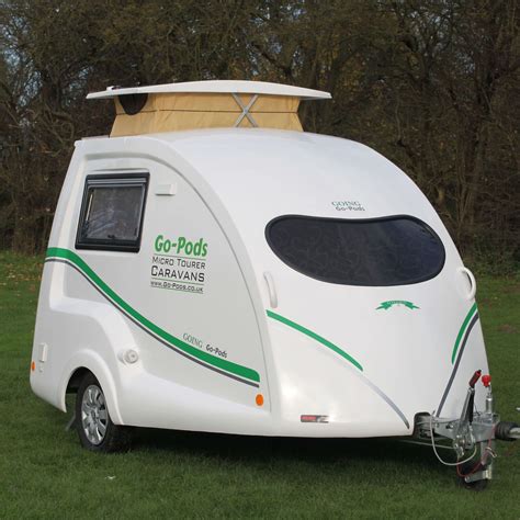 Lightweight Go Pods The 2 Berth Micro Tourer Caravans 1 Small Campers Small Camper Trailers