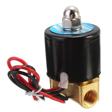 14 Inch Electric Solenoid Valve For Water Air Gas Diesel 12v Dc