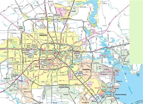 Large Houston Maps For Free Download And Print High Resolution And