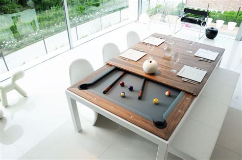 outdoor pool table with dining top South beach outdoor pool / dining table