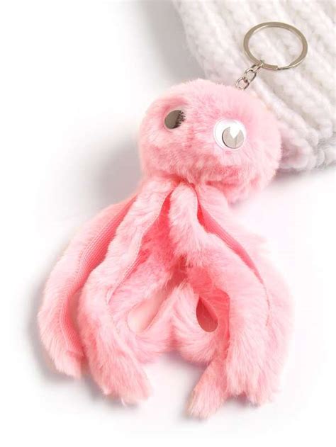 Octopus Design Keychain Shein Usa