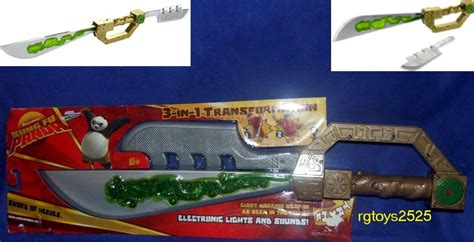 Kung Fu Panda Sword Of Heroes W Electronic Lights And Sounds 23 Inch New