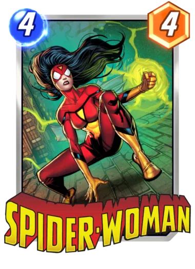 Spider Woman Marvel Snap Cards Out Of Games