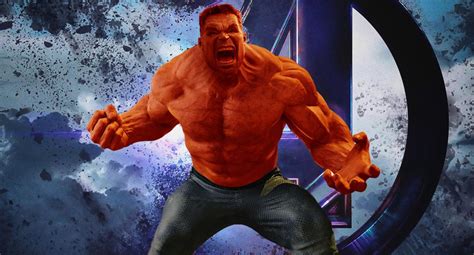 Avengers Endgame Red Hulk Fue Considerado Por Los Guionistas Pero