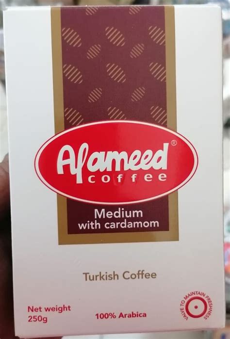 Al Ameed Turkish Coffee Medium Blend With Cardamom 250 G EBay