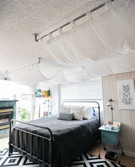 One of the easiest feng shui remedies for a sloped ceiling is to place the bed so the headboard is under the highest part of the slope. Ceiling Canopy - Room Pictures & All About Home Design ...