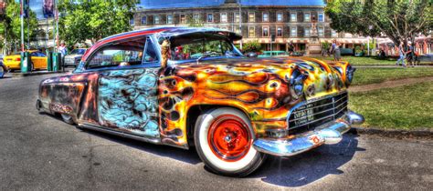 Custom Painted Hot Rods Editorial Stock Photo Image Of Display 64013468