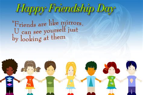 Your kid can write a friendship day message inside the card to make it more special. Happy Friendship Day Greeting Cards Free Download