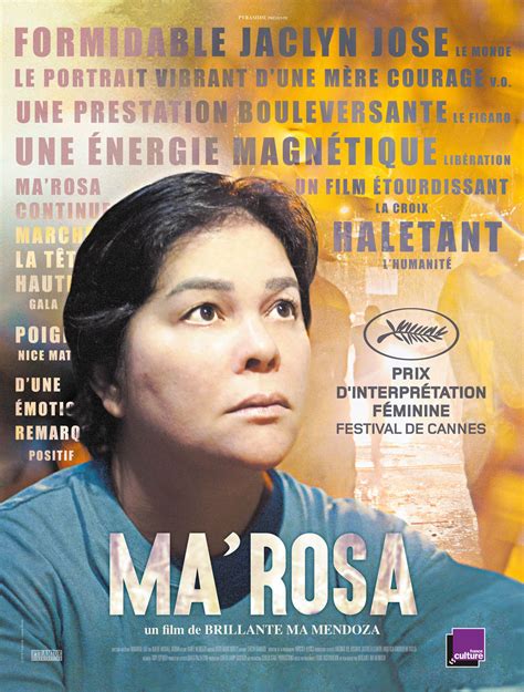 Below, we have compiled events, resources, and information in support of ongoing efforts to amplify underrepresented voices, and level the playing field for work in all areas and at all levels of the industry. Ma' Rosa - film 2016 - AlloCiné
