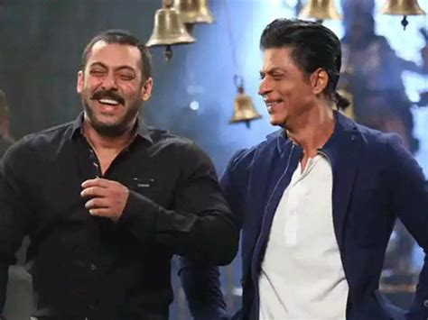 Pathaan Shah Rukh Khan And Salman Khan Come Together In An Unseen Bts Pic From The Film