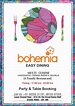 Bohemia Menu, Menu for Bohemia, Grand Venice Mall, Greater Noida, Delhi NCR