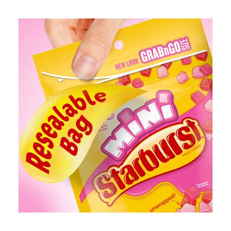 Starburst Favereds Minis Fruit Chews Candy Bag 8 Oz