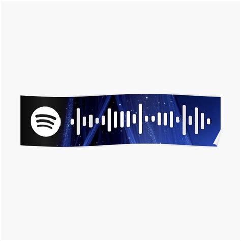 Spotify Bar Code Posters Redbubble